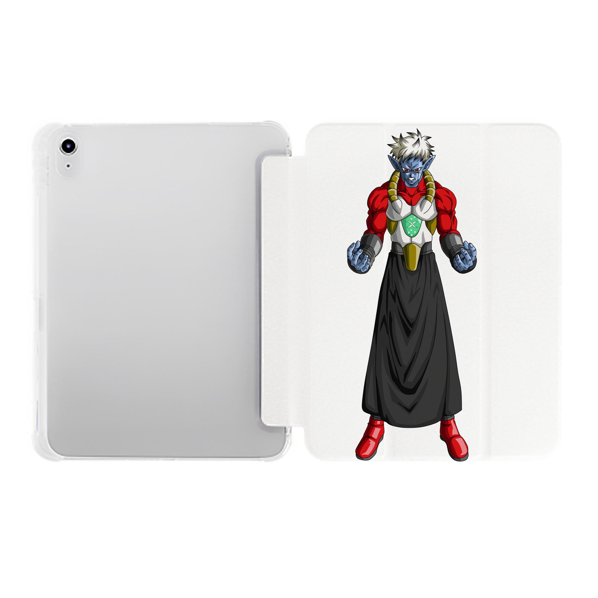 （画像用） ドラゴンボール DRAGON BALL IPad ケース ペン収納付き 三つ折りスタンド PUレザー×シリコン 対応機種9.5/10.5/10.9インチ